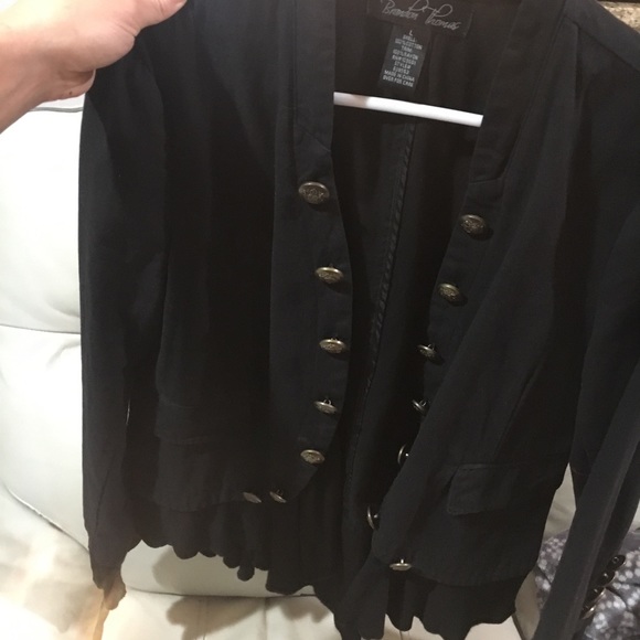 Brandon Thomas Vintage Ruffle Renaissance Jacket - Picture 13 of 14